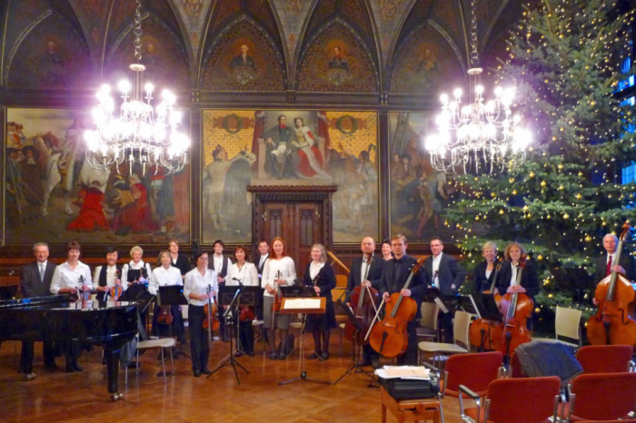 Collegium musicum Erfurt Orchester im Rathausfestsaal