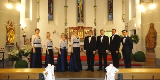 Orthodoxe geistige Musik und Volksweisen aus Russland und der Ukraine mit "Matrjoschka" im Angermuseum