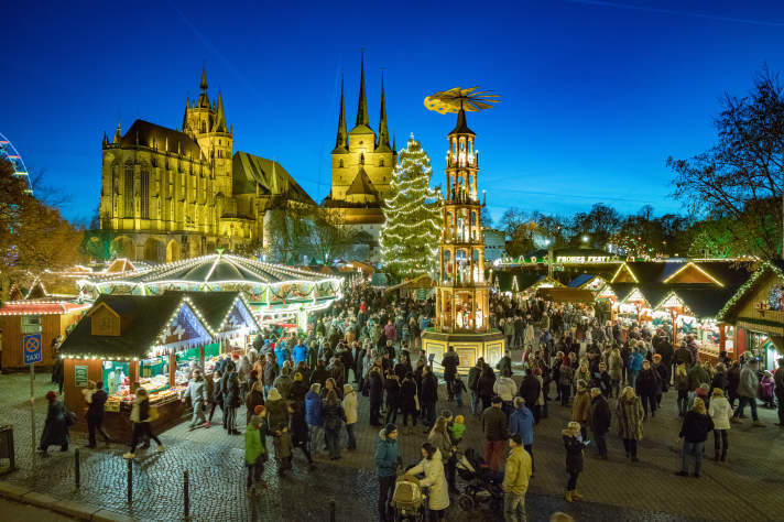 Impressionen vom Erfurter Weihnachtsmarkt 2016 Erfurter
